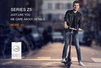 Airwheel Z5 standing up electric scooter