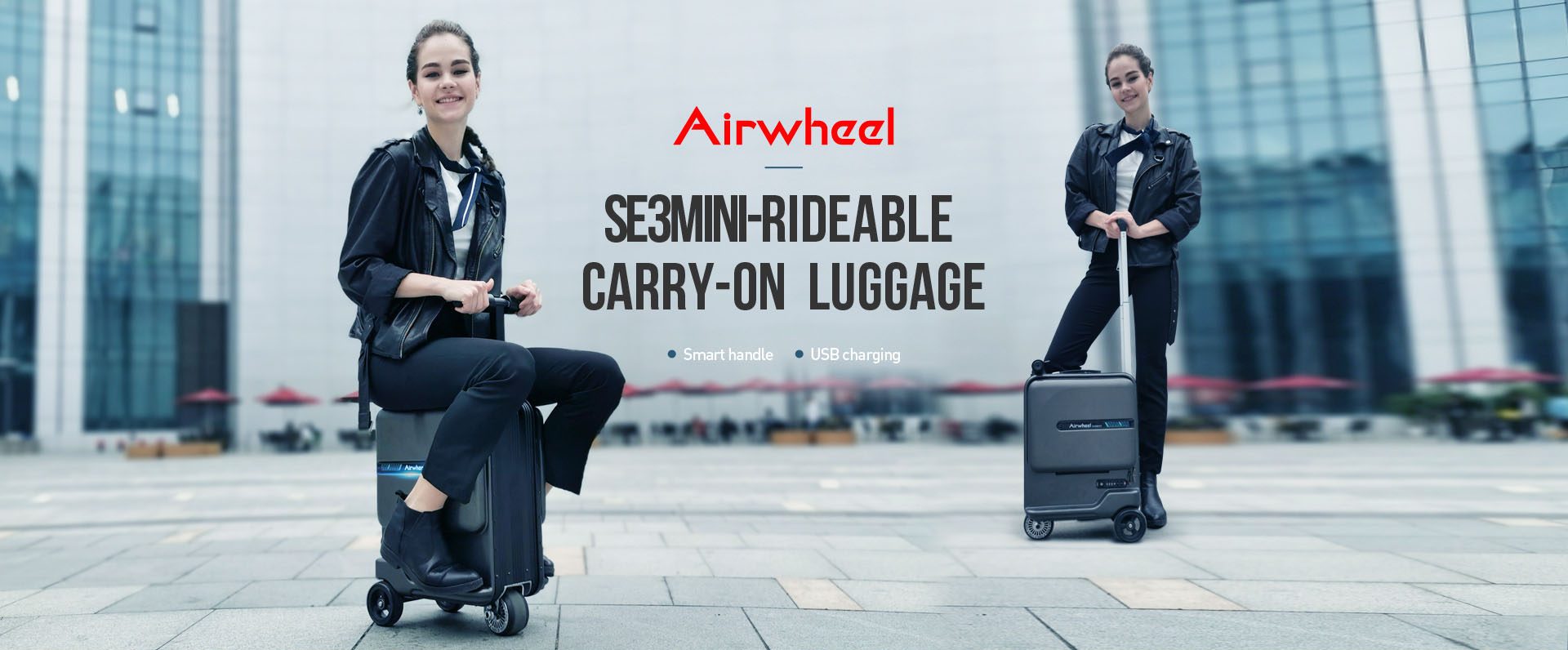 Airwheel se3mini smart suitcase